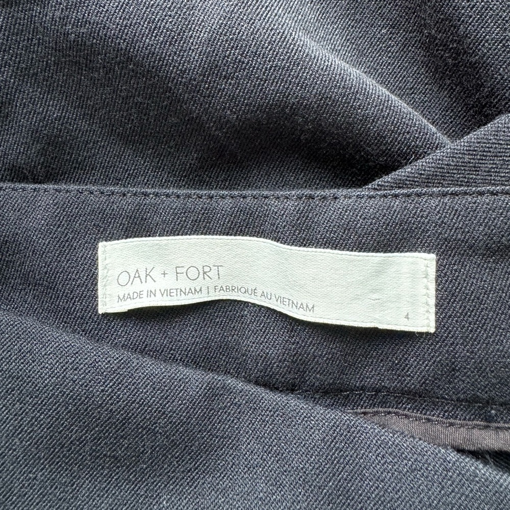 Oak + Fort Asymmetric Waist Pants - Picture 10 of 11
